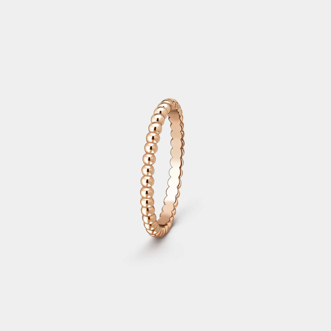 Perlée Pearls Of Gold Ring Small Model Rose Gold