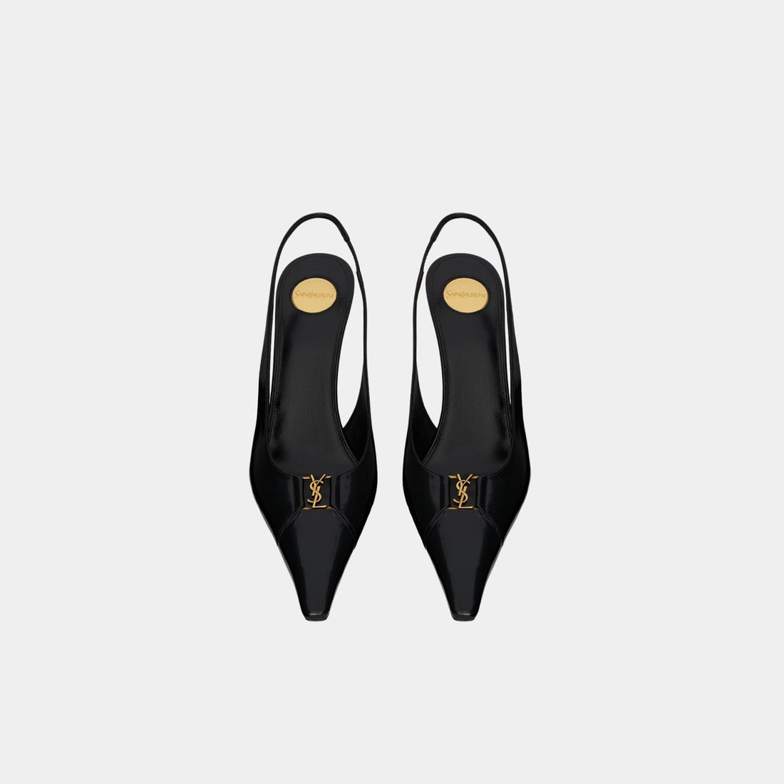 Babylone Breteuil Slingback Pumps Smooth Leather