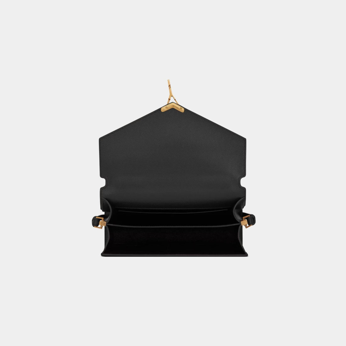 Cassandra Medium Top Handle Bag In Grain De Poudre