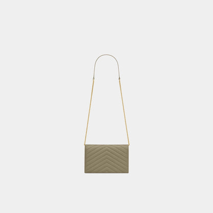 Cassandre Envelope Chain Wallet In Lambskin