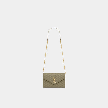 Cassandre Envelope Chain Wallet In Lambskin