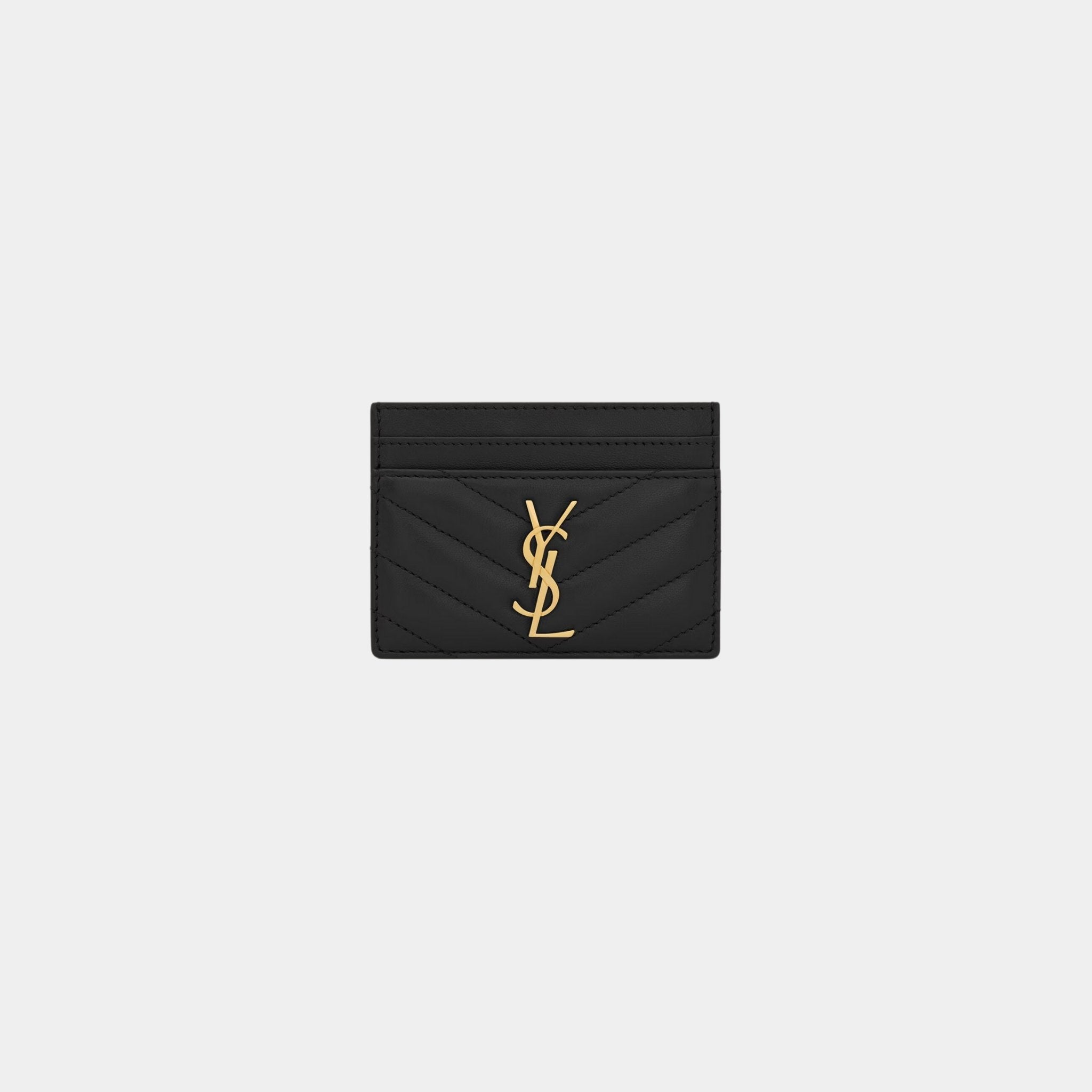 Cassandre Matelasse Card Case In Lambskin
