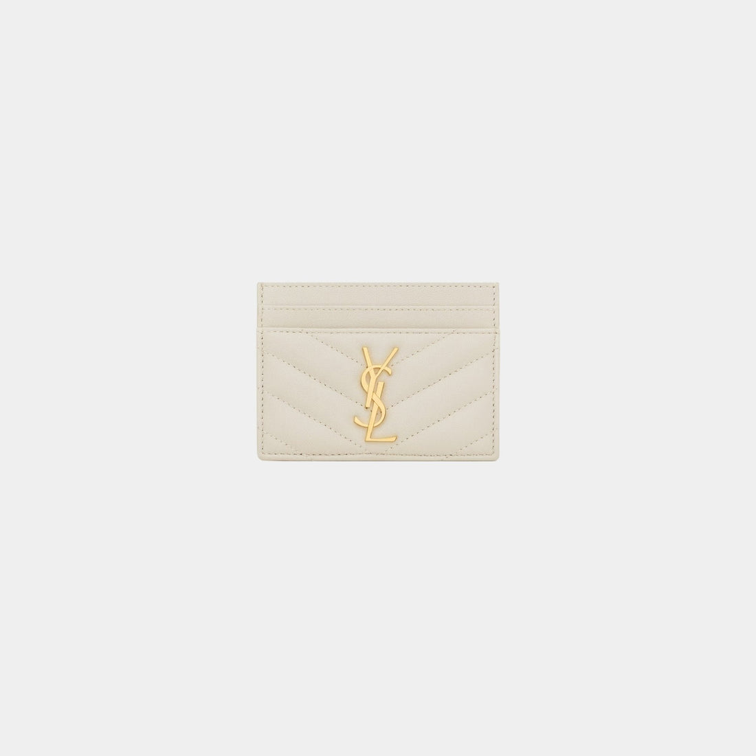 Cassandre Matelasse Card Case In Lambskin