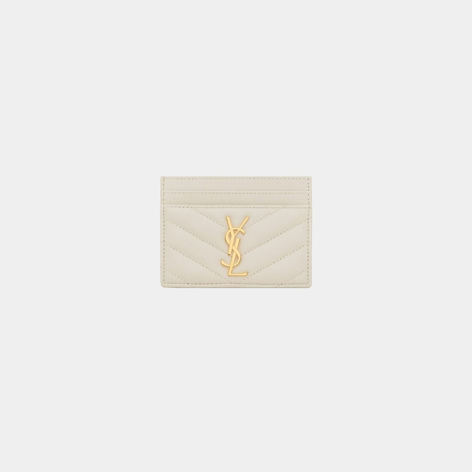 Cassandre Matelasse Card Case In Lambskin