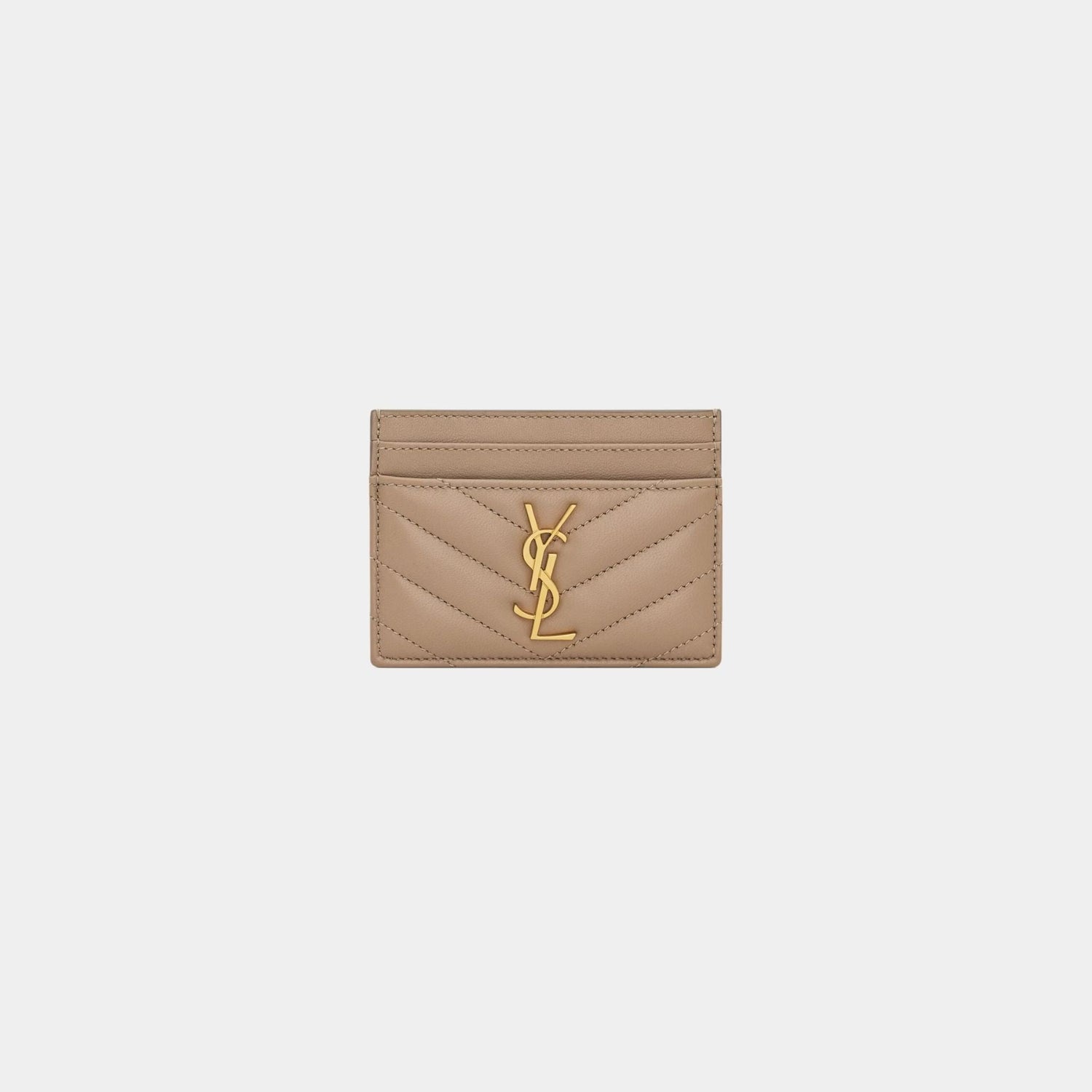 Cassandre Matelasse Card Case In Lambskin