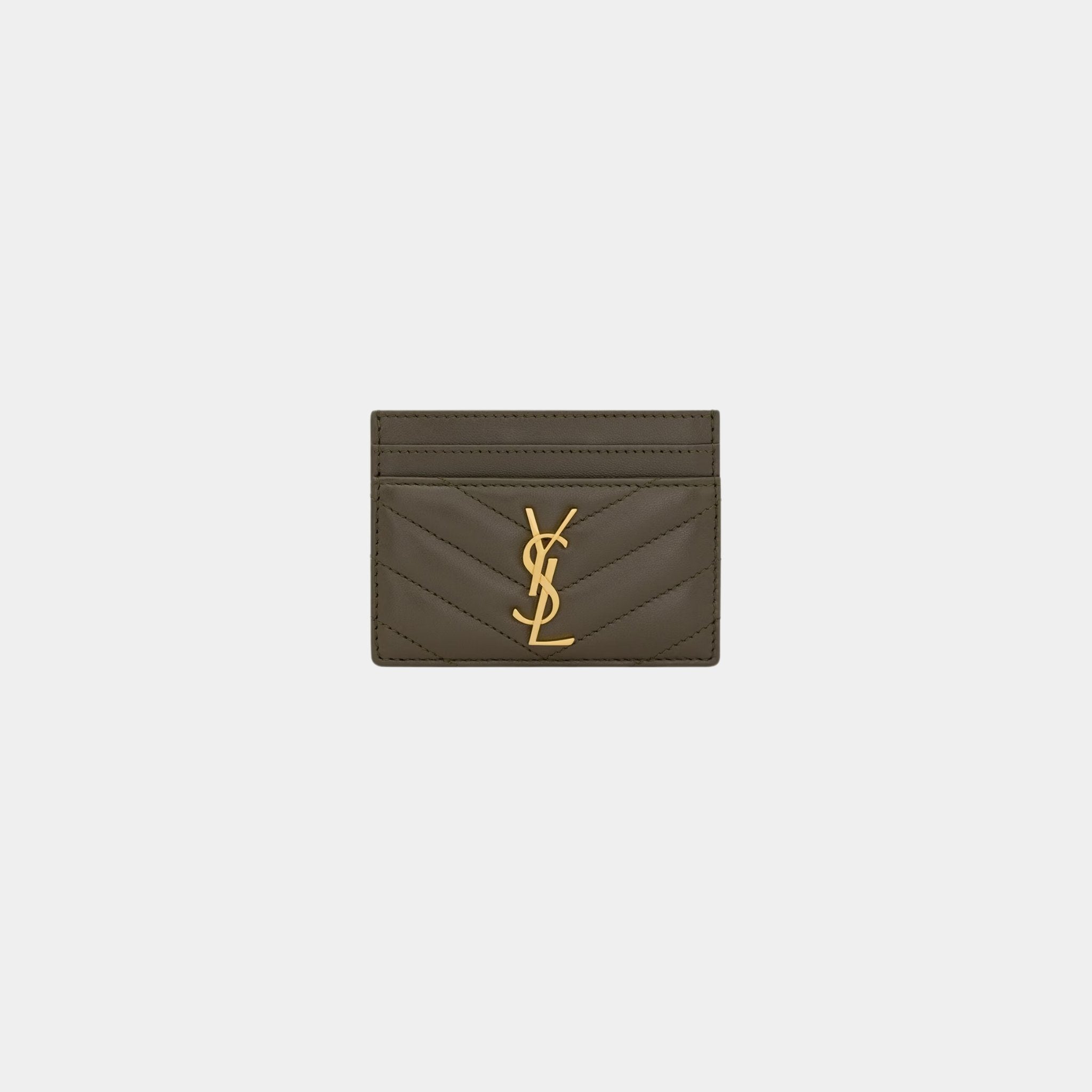 Cassandre Matelasse Card Case In Lambskin
