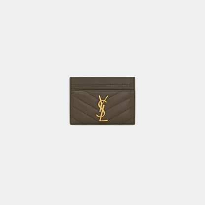 Cassandre Matelasse Card Case In Lambskin