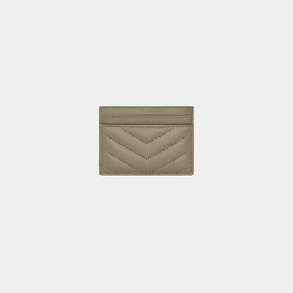 Cassandre Matelasse Card Case In Lambskin