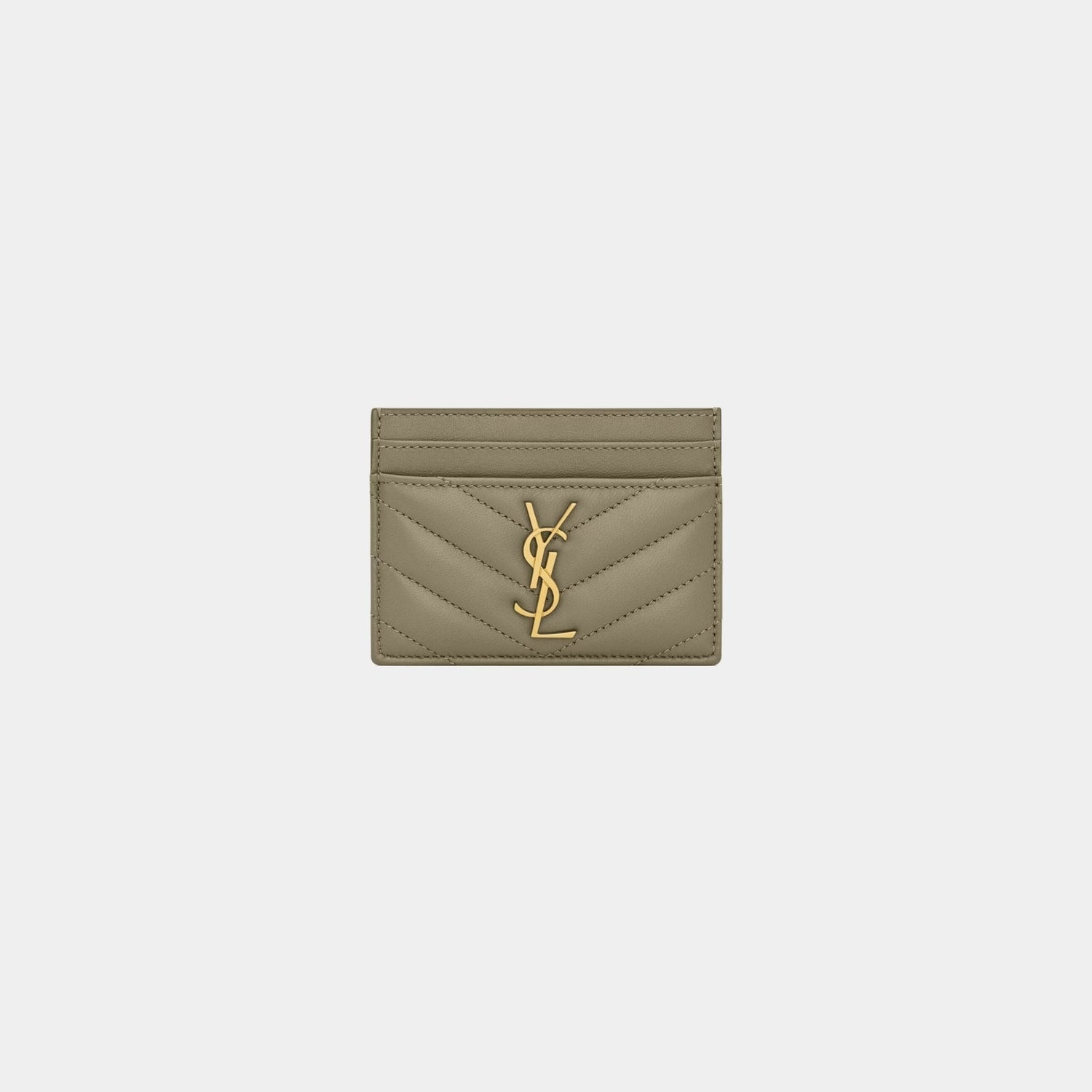 Cassandre Matelasse Card Case In Lambskin