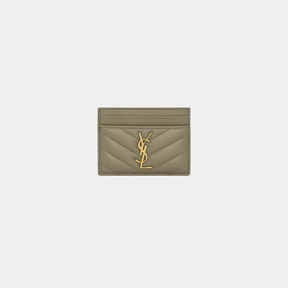 Cassandre Matelasse Card Case In Lambskin