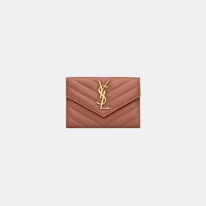 Cassandre Matelasse Small Wallet Lambskin