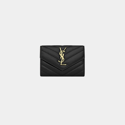 Cassandre Matelasse Small Wallet Lambskin