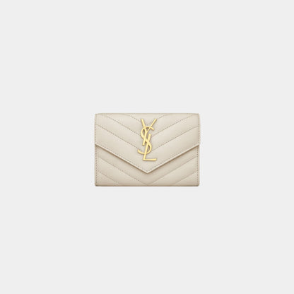 Cassandre Matelasse Small Wallet Lambskin
