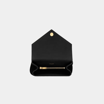 College Medium Quilted Leather Bronze Hardware
