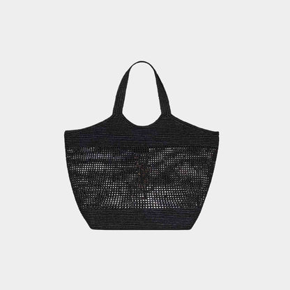 Icare Maxi Tote In Raffia