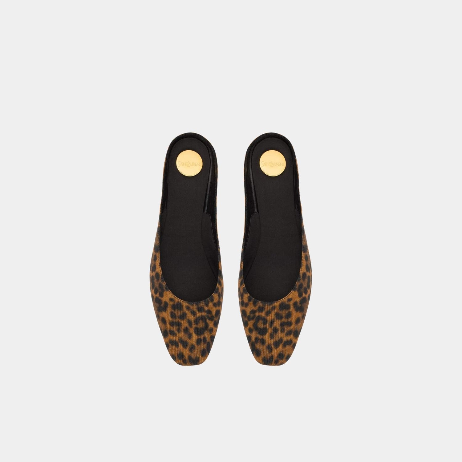 Lido Slip-Ons In Leopard Grosgrain