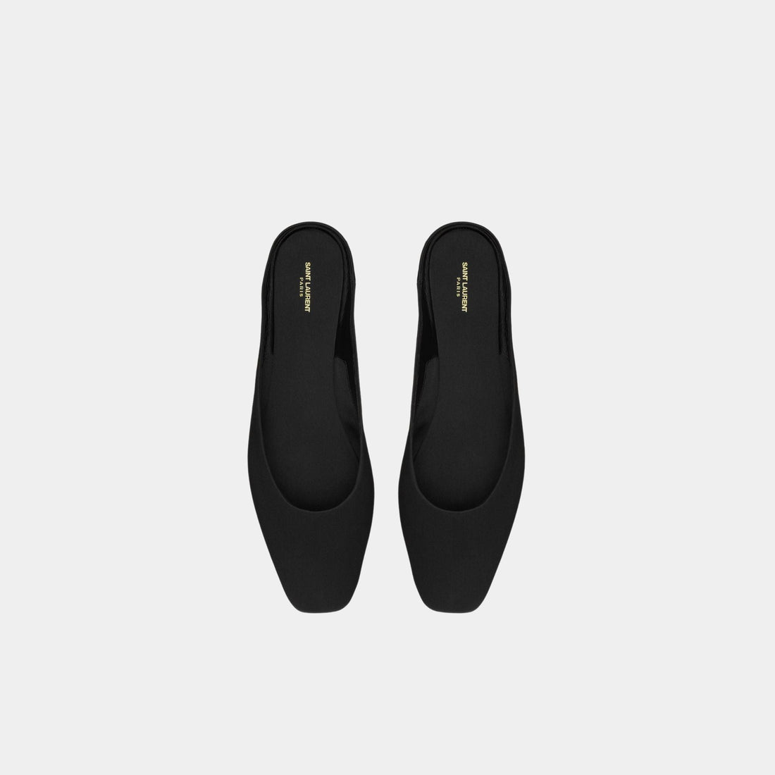 Lido Slip-Ons In Satin Crepe