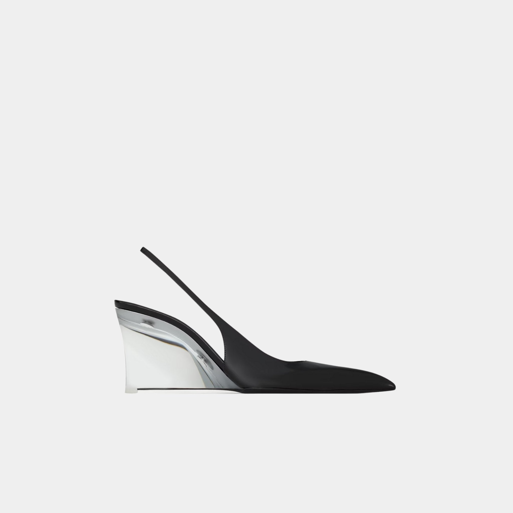 Miller Wedges In Glazed Leather