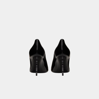 Opyum Patent Leather 8.5 cm Black Heel Pumps
