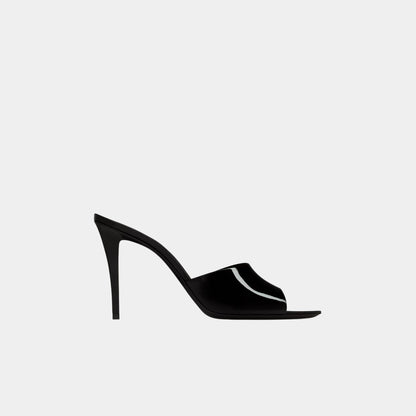 Romy Mules In Patent Leather