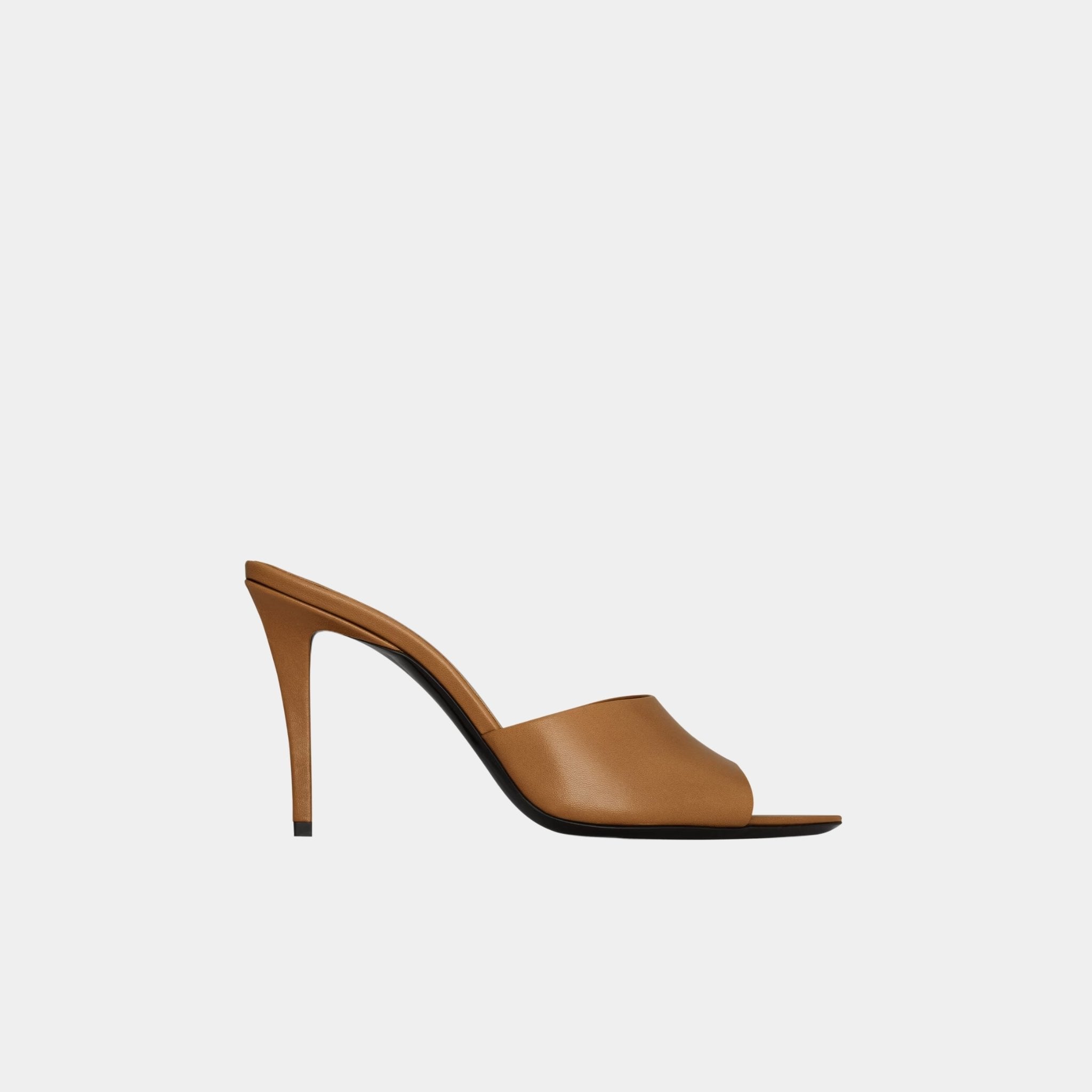 Romy Mules In Smooth Leather
