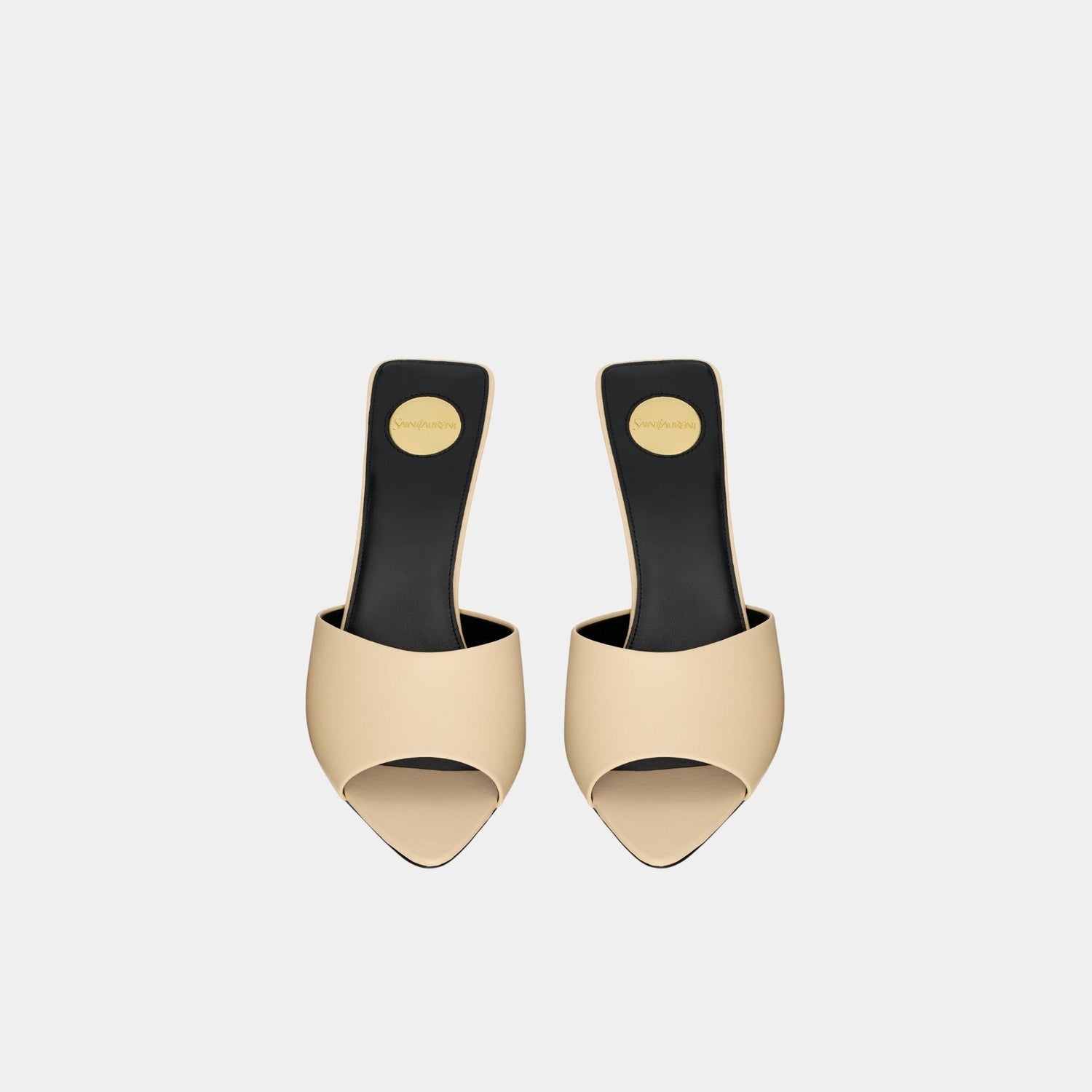 Romy Mules In Smooth Leather