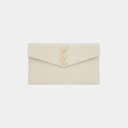 Uptown Pouch In Grain De Poudre Leather