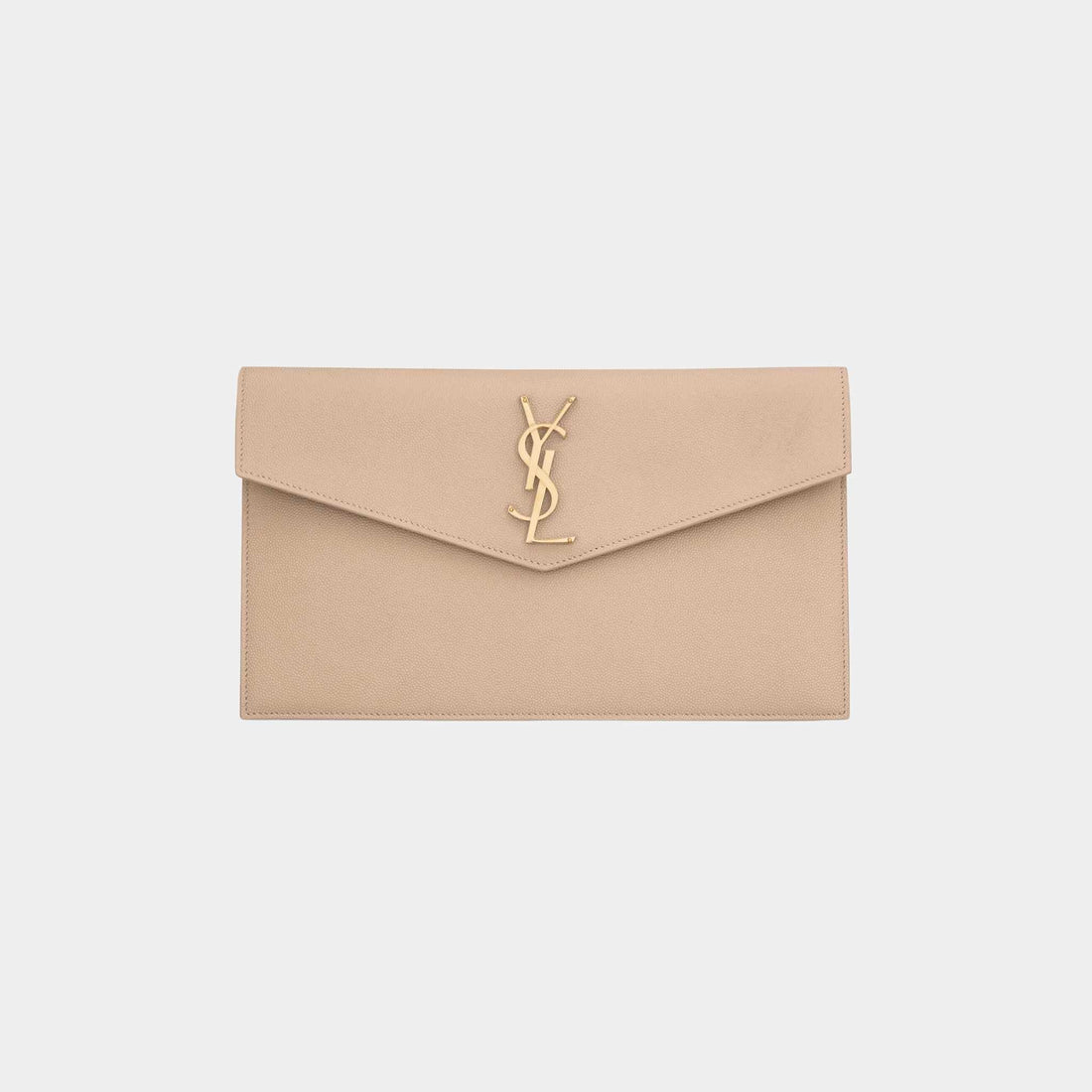Uptown Pouch In Grain De Poudre Leather