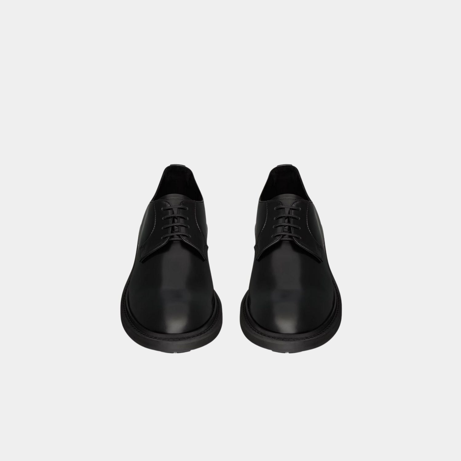 Antoine Derbies in Black Smooth Leather