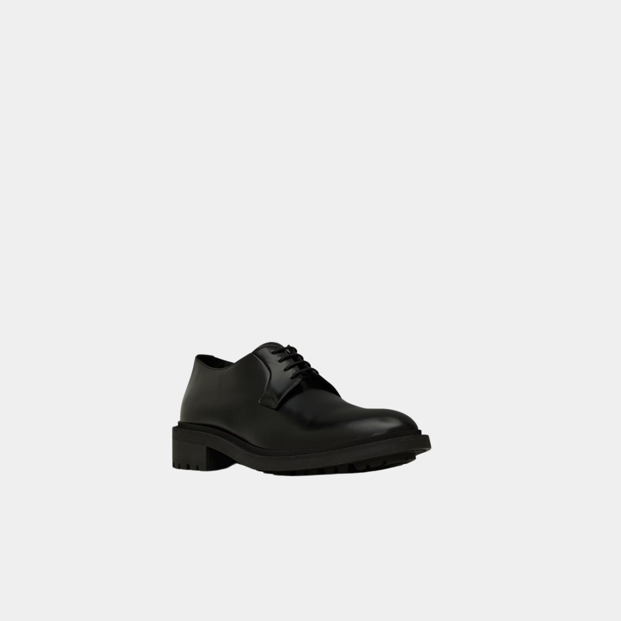 Antoine Derbies in Black Smooth Leather