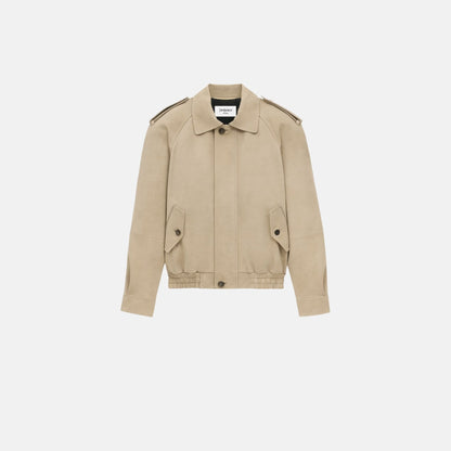 Bomber Jacket In Nubuck