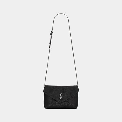 Cassandre Envelope Messenger Black Lambskin