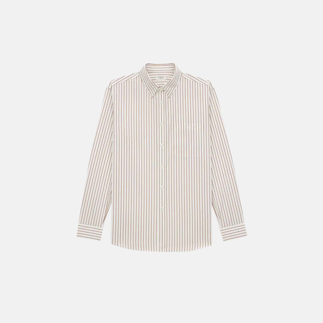 Cassandre Shirt In Striped Cotton Poplin