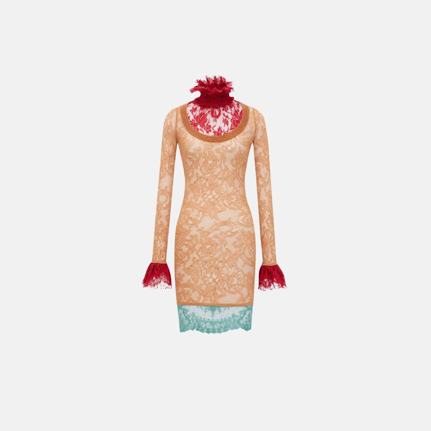 Dress In Lace Knit