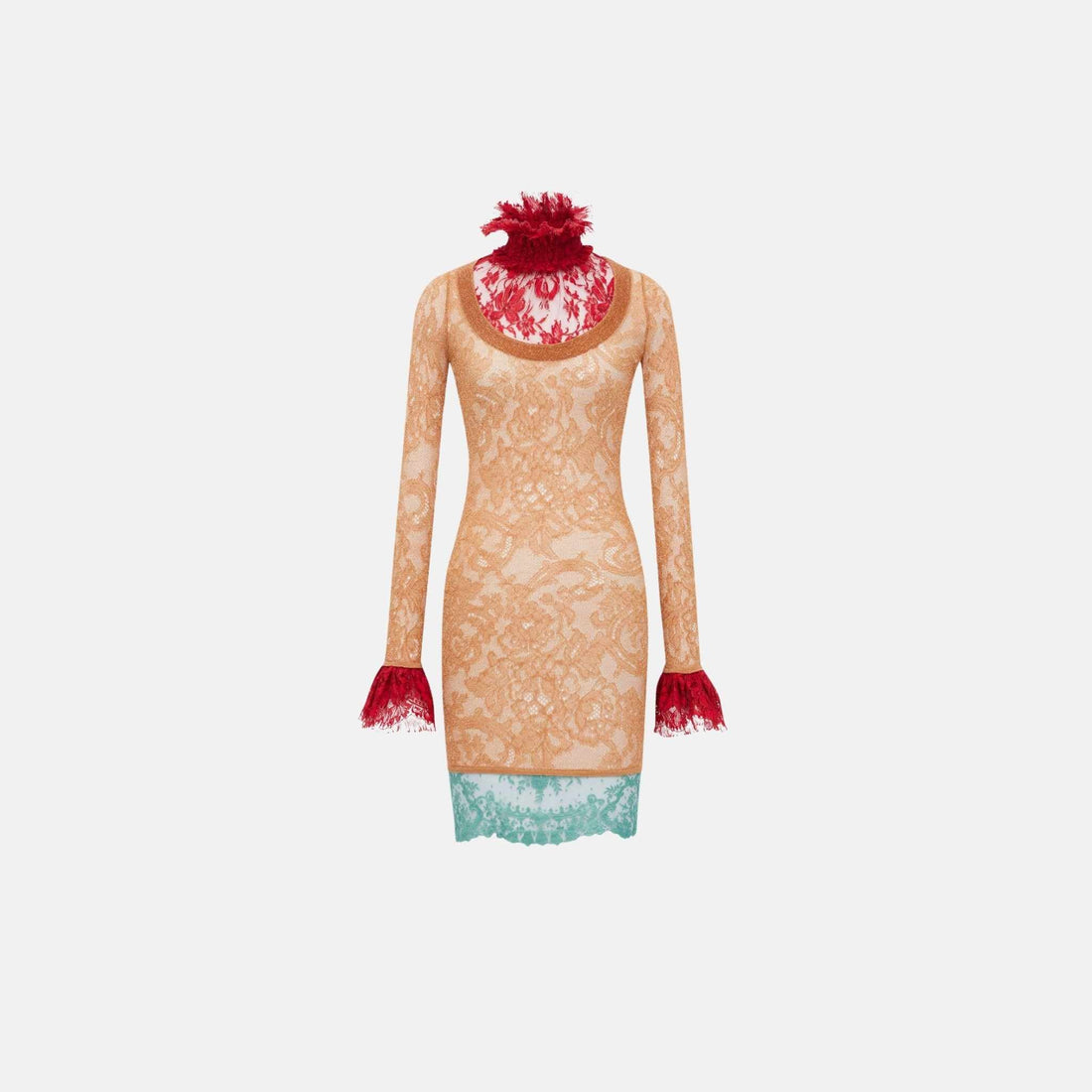Dress In Lace Knit