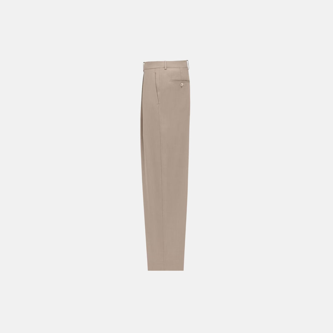 High Waisted Pants In Cashmere