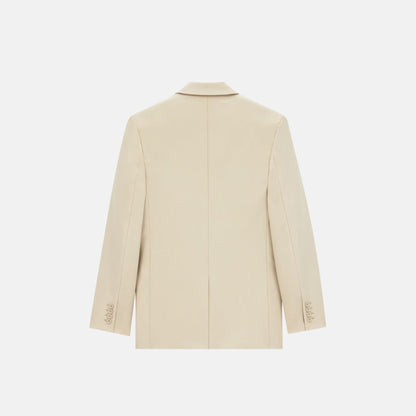 Jacket In Wool Gabardine