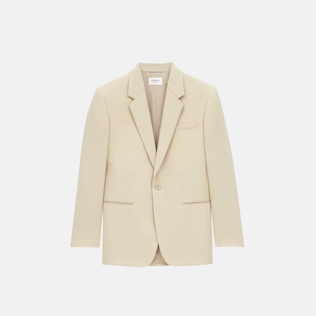 Jacket In Wool Gabardine