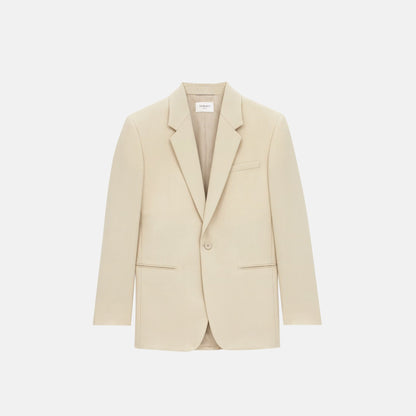 Jacket In Wool Gabardine