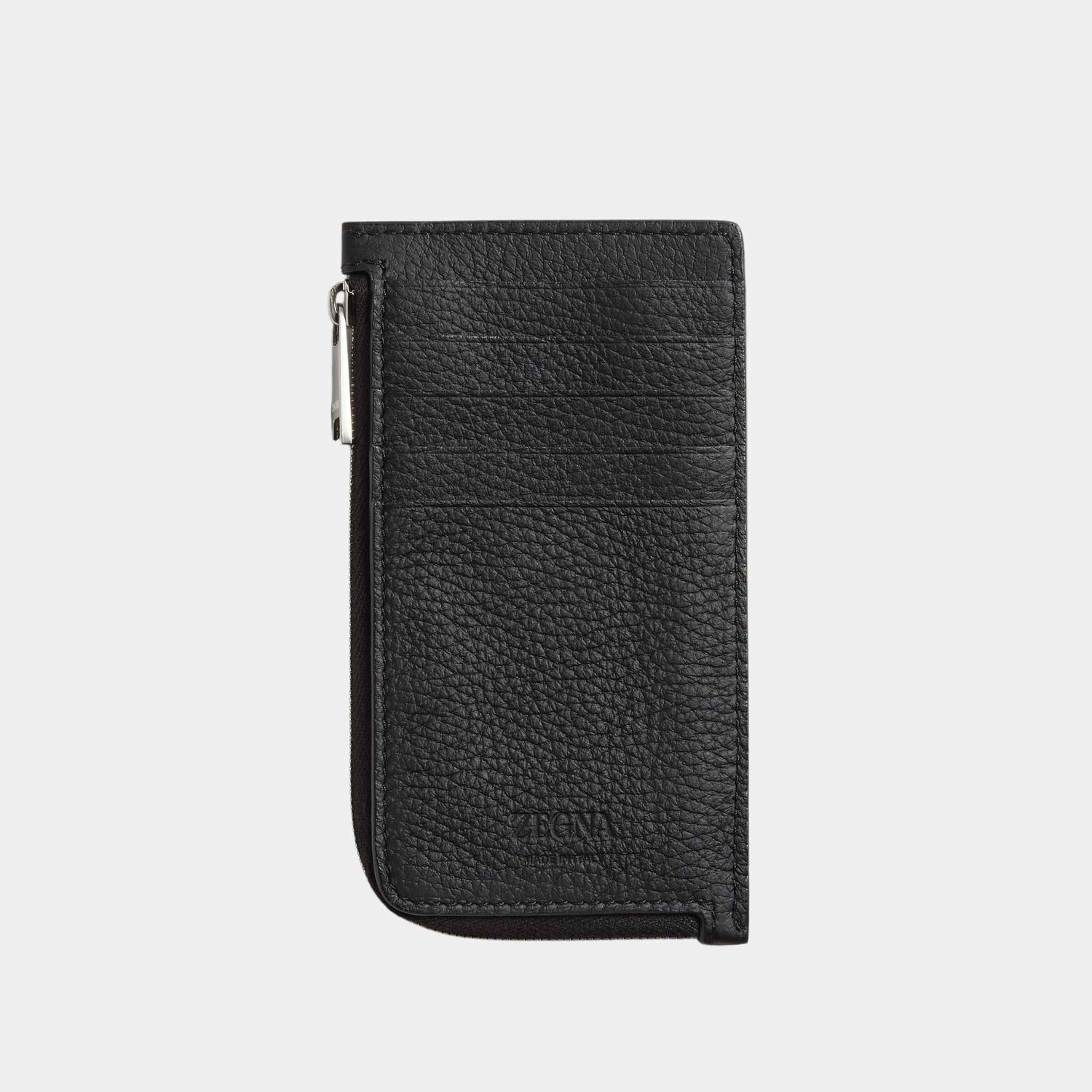 Black Deerskin 10cc Wallet