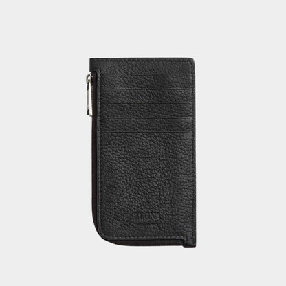 Black Deerskin 10cc Wallet
