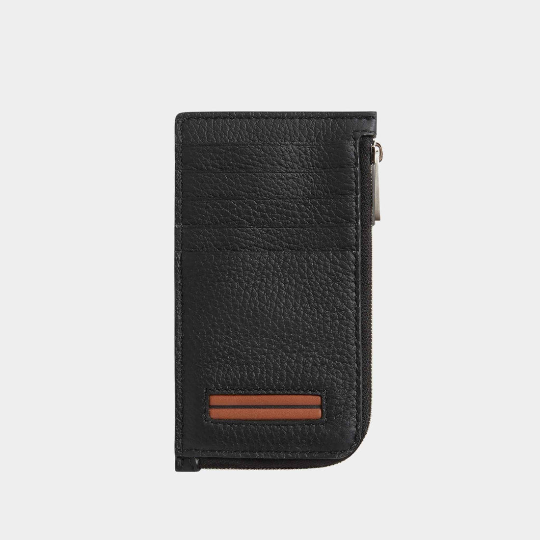 Black Deerskin 10cc Wallet
