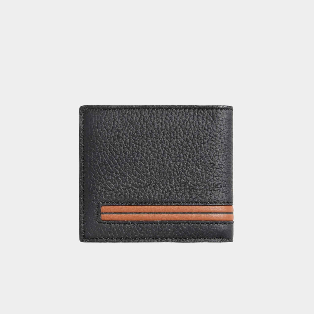 Black Deerskin Billfold Wallet