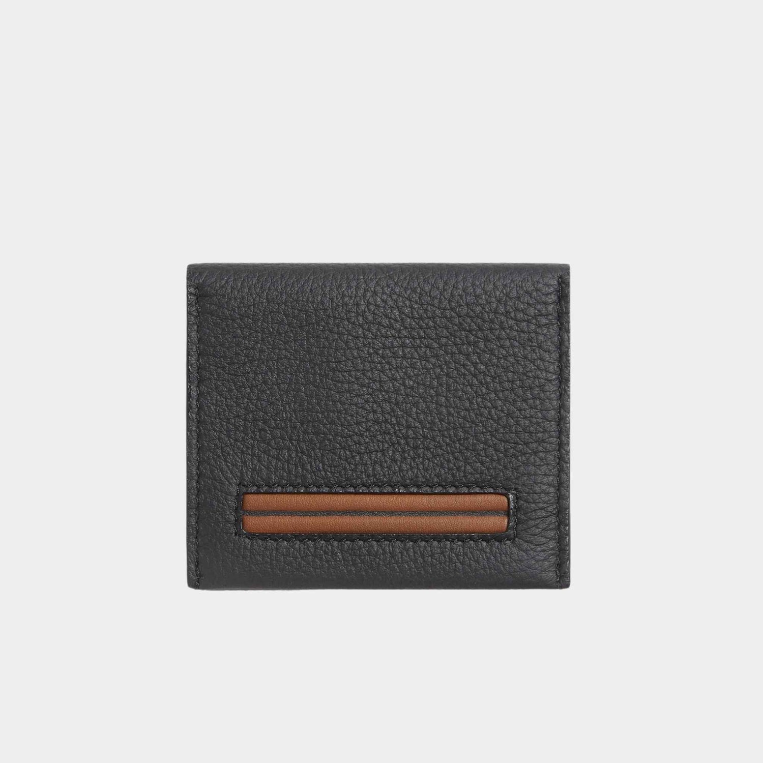 Black Deerskin Card Case