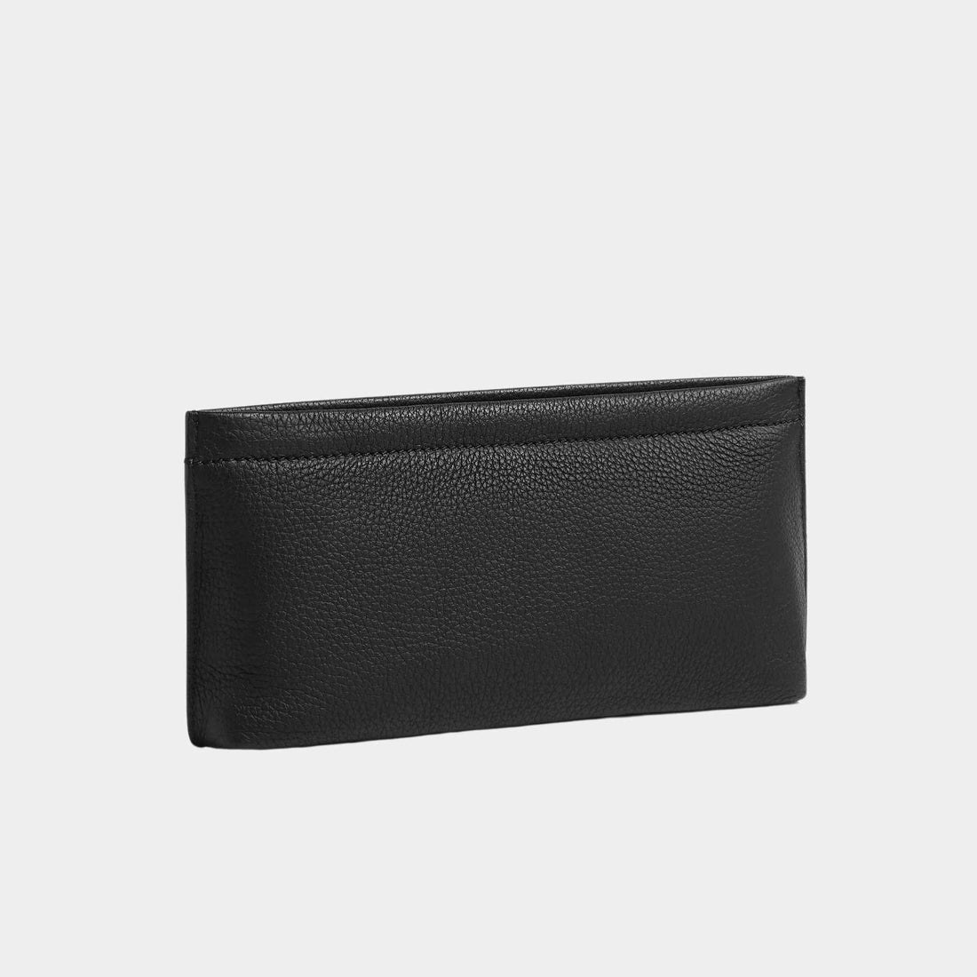 Black Deerskin Clutch