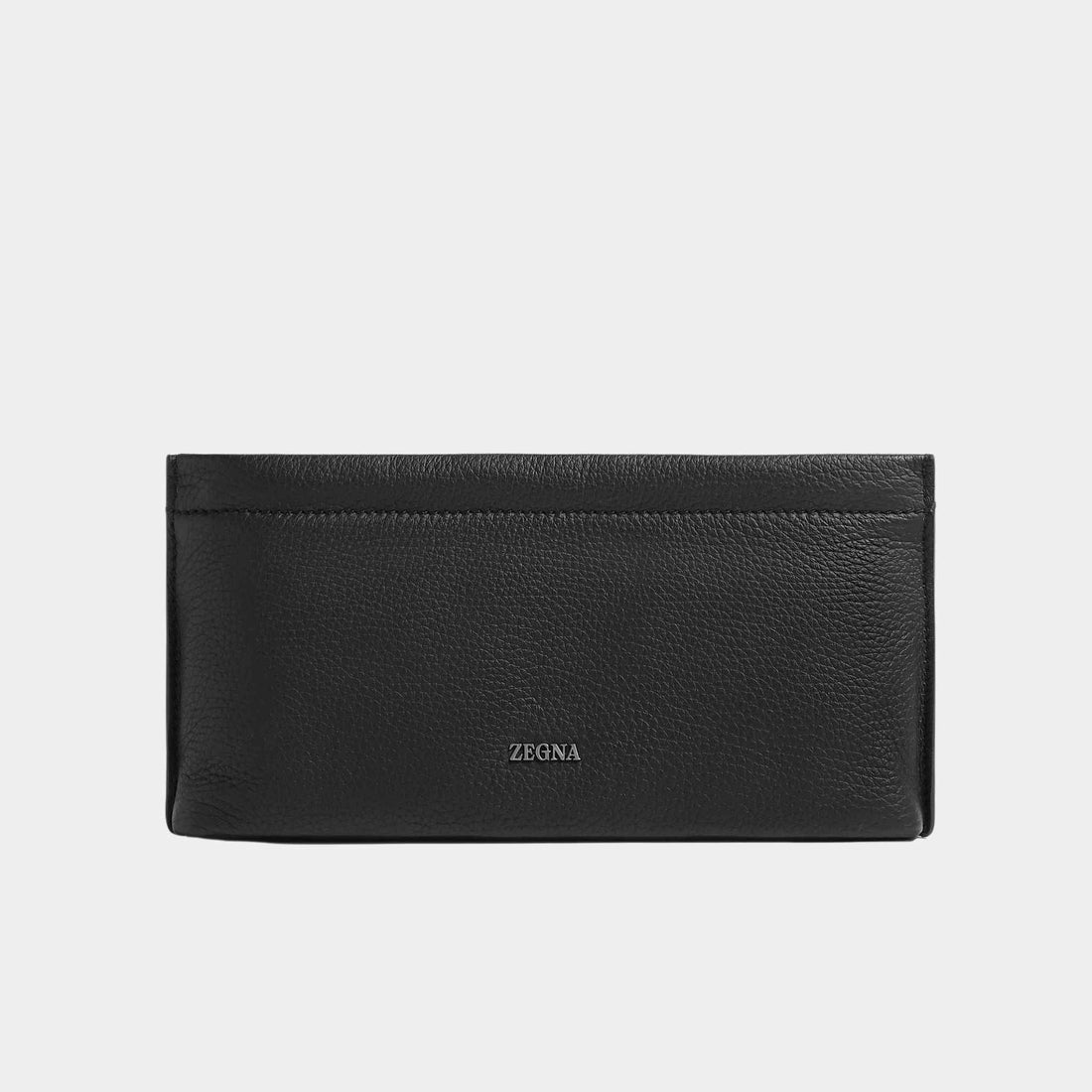 Black Deerskin Clutch