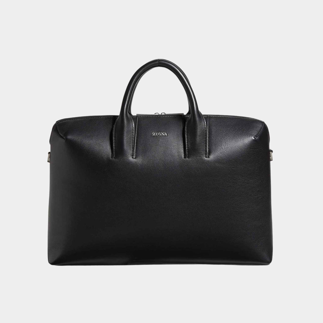 Black Leather Business Bag