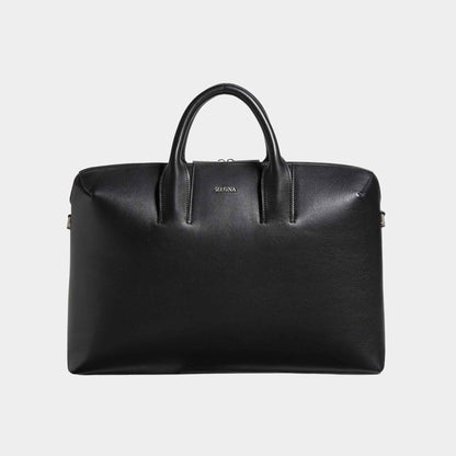 Black Leather Business Bag