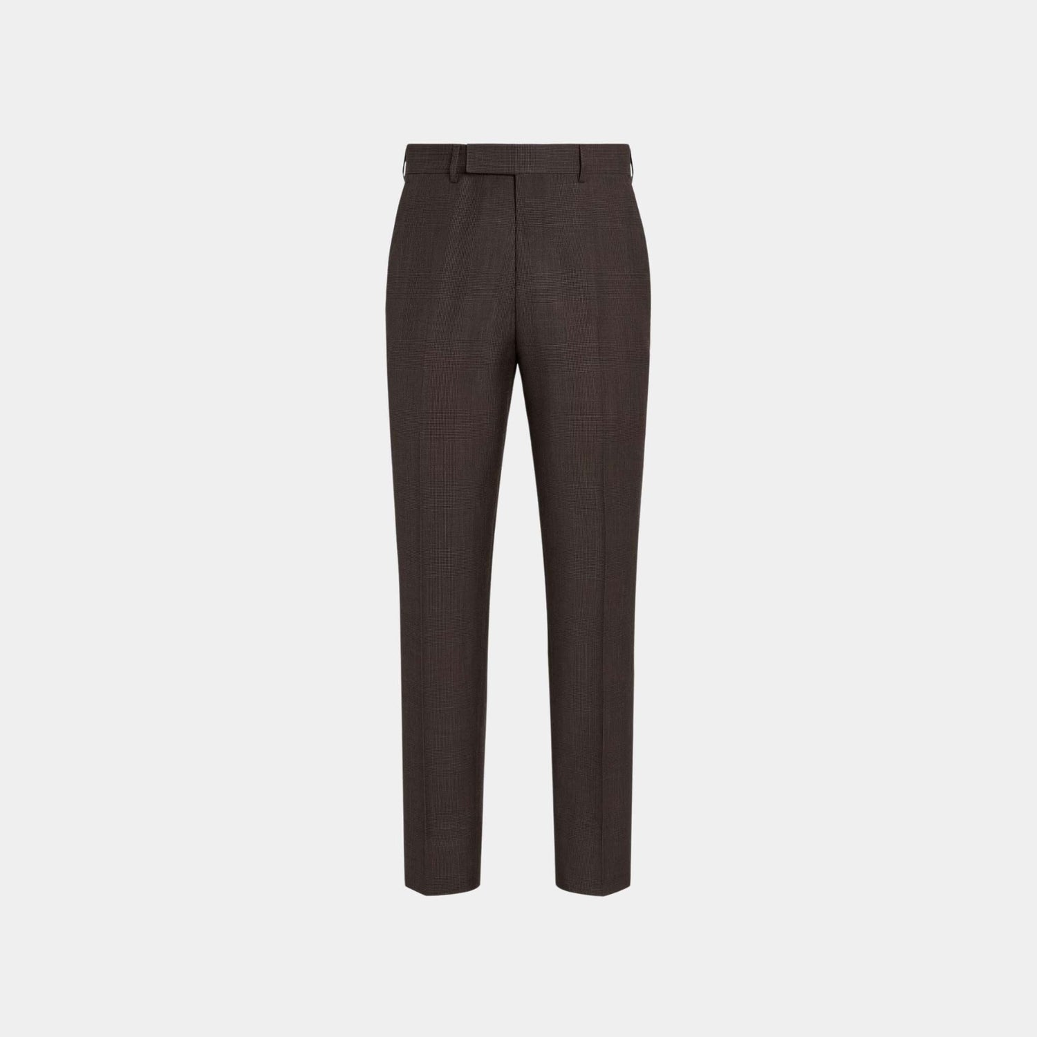 Crossover Wool Silk and Linen Pants