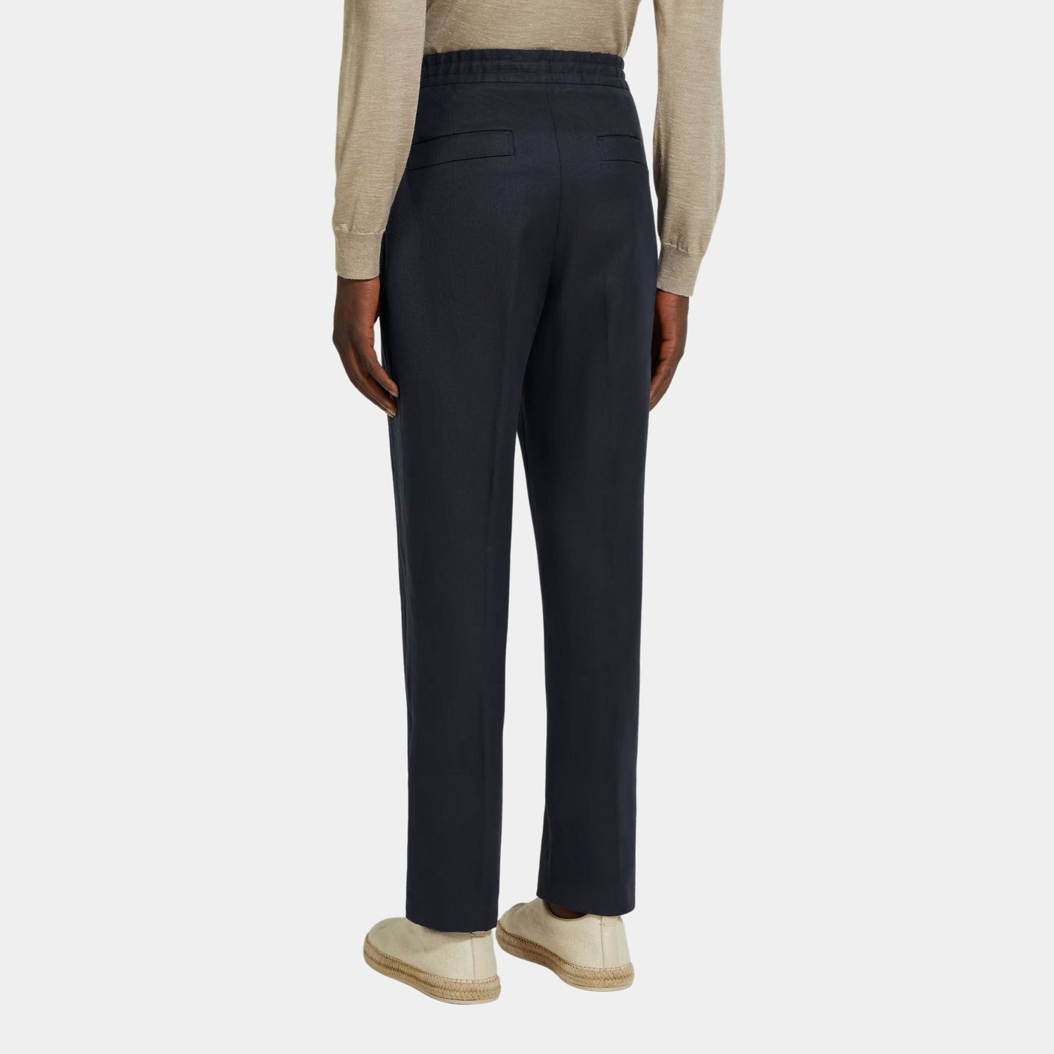 Oasi Lino Pants in Linen and Cupro